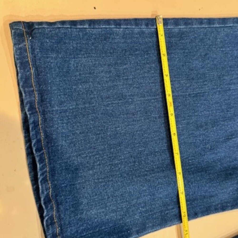 Woman Within Wide Leg Jeans - Picture 4 of 9